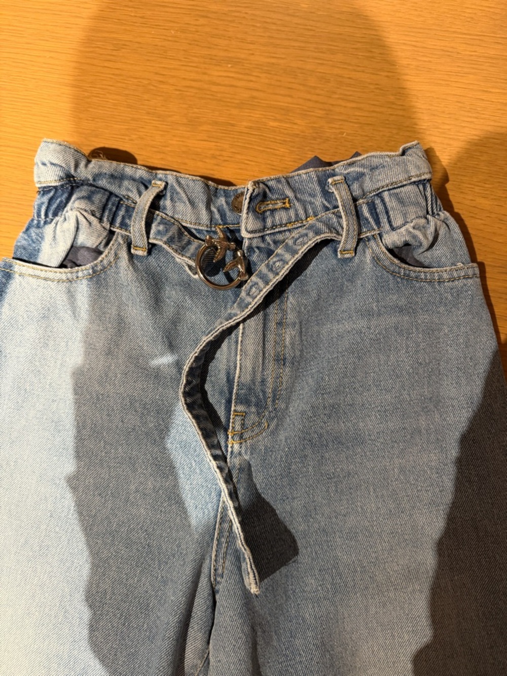 Pinko High Waisted Jeans with Belt